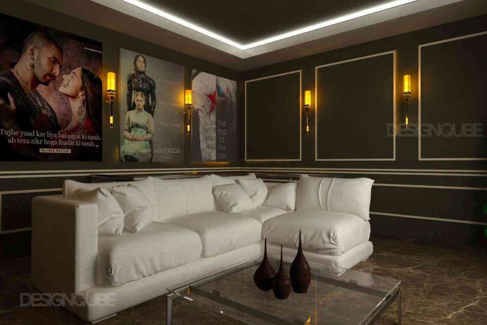 Villa Architecture Interiors at Tilak nagar, Shimoga